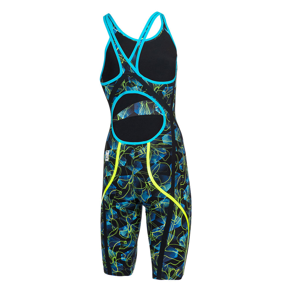  Blueseventy Electric Blue Lilly Nero TX2 Kneeskin - Blueseventy