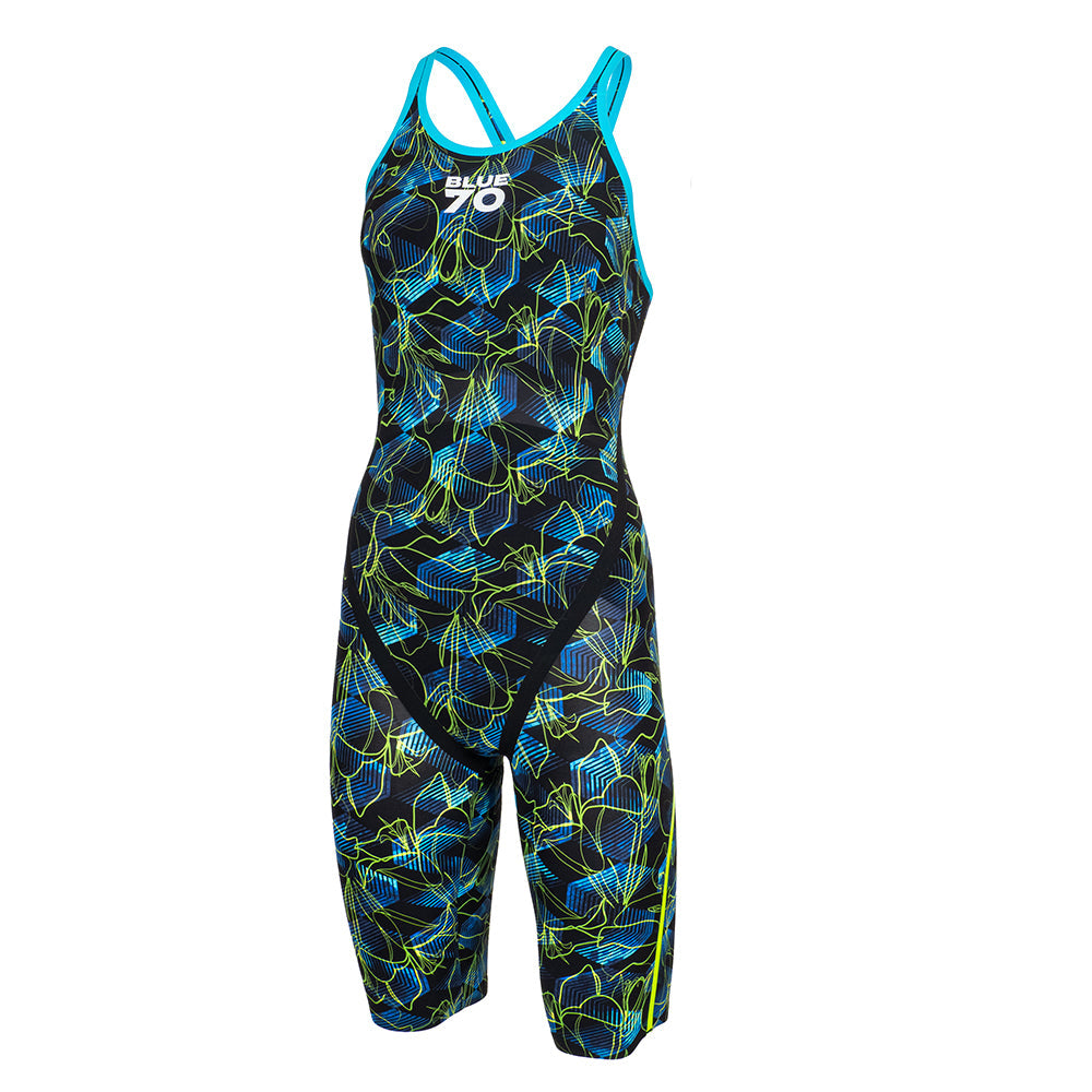  Blueseventy Electric Blue Lilly Nero TX2 Kneeskin