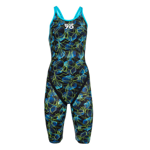  Blueseventy Electric Blue Lilly Nero TX2 Kneeskin - Blueseventy