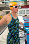  Blueseventy Electric Blue Lilly Nero TX2 Kneeskin - Blueseventy