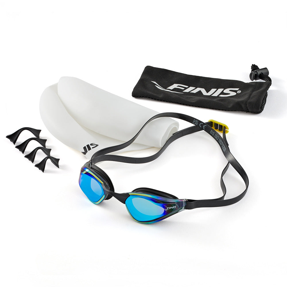  FINIS Blue Colbalt Mach 1 Race Goggle - FINIS
