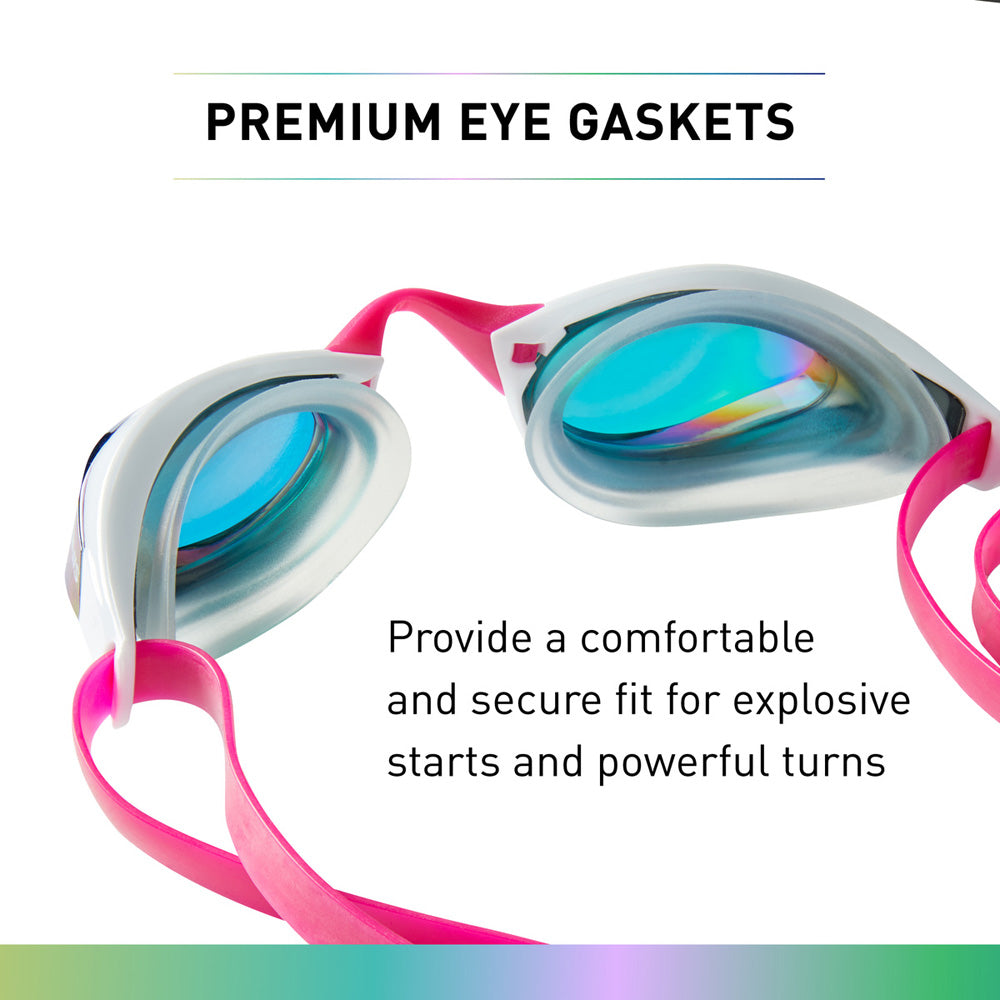  FINIS Pink Opal Mach 1 Race Goggle - FINIS