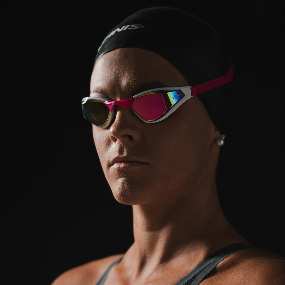  FINIS Pink Opal Mach 1 Race Goggle - FINIS