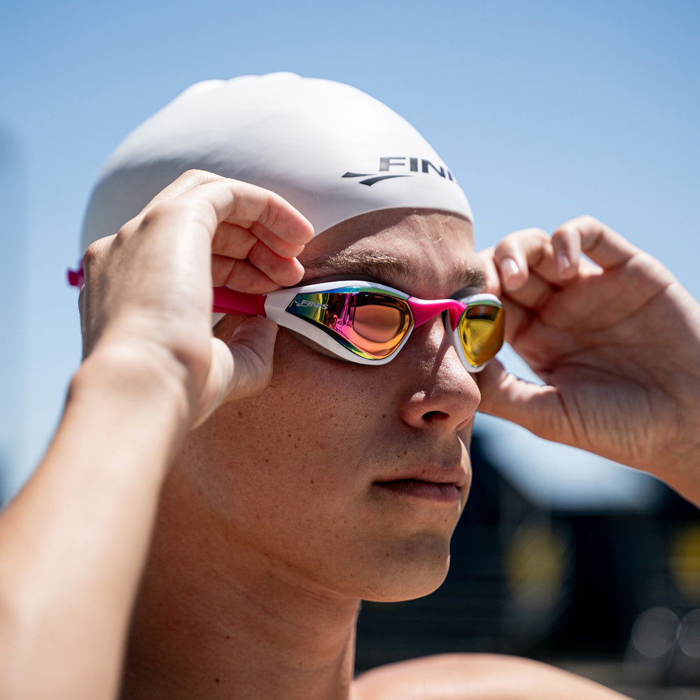  FINIS Pink Opal Mach 1 Race Goggle - FINIS