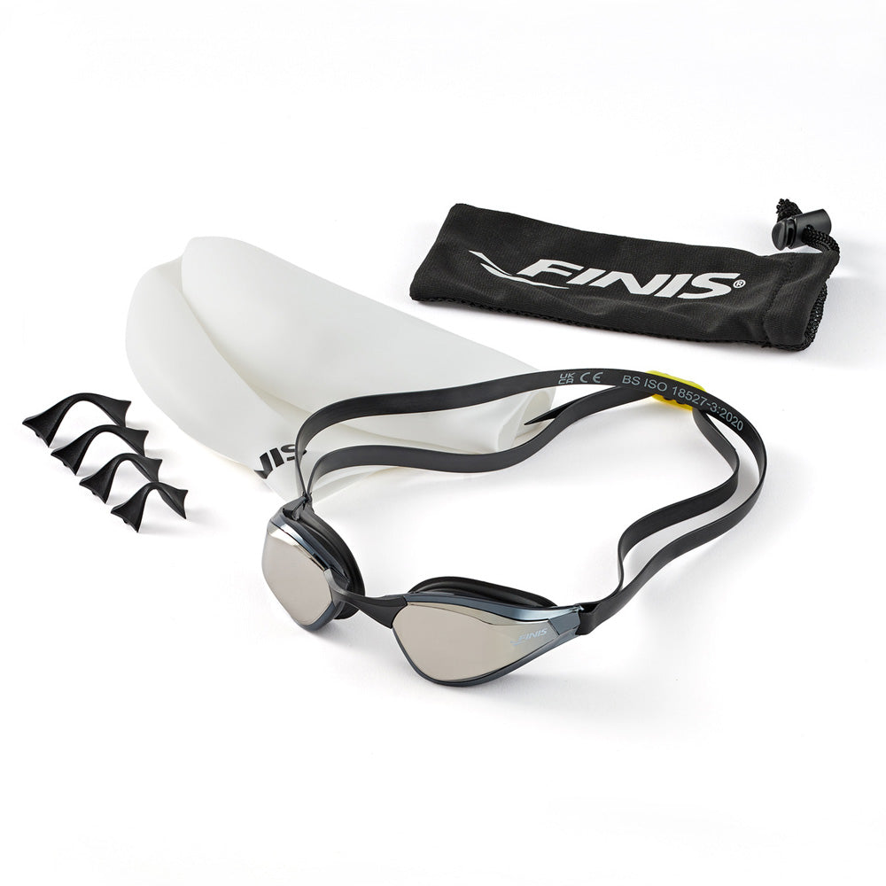  FINIS Titanium Mach 1 Race Goggle - FINIS