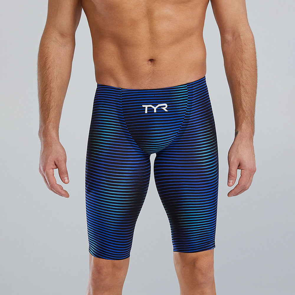  TYR Avictor™ 2.0 Blue High Waist Luminis Jammer - TYR