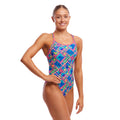  Funkita Ladies Coco Canel Diamond Back One Piece - Funkita