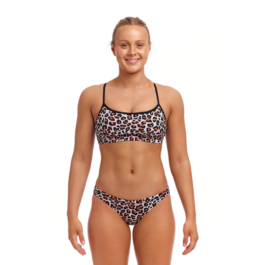  Funkita Some Zoo Life Ladies Swim Crop Top - Funkita