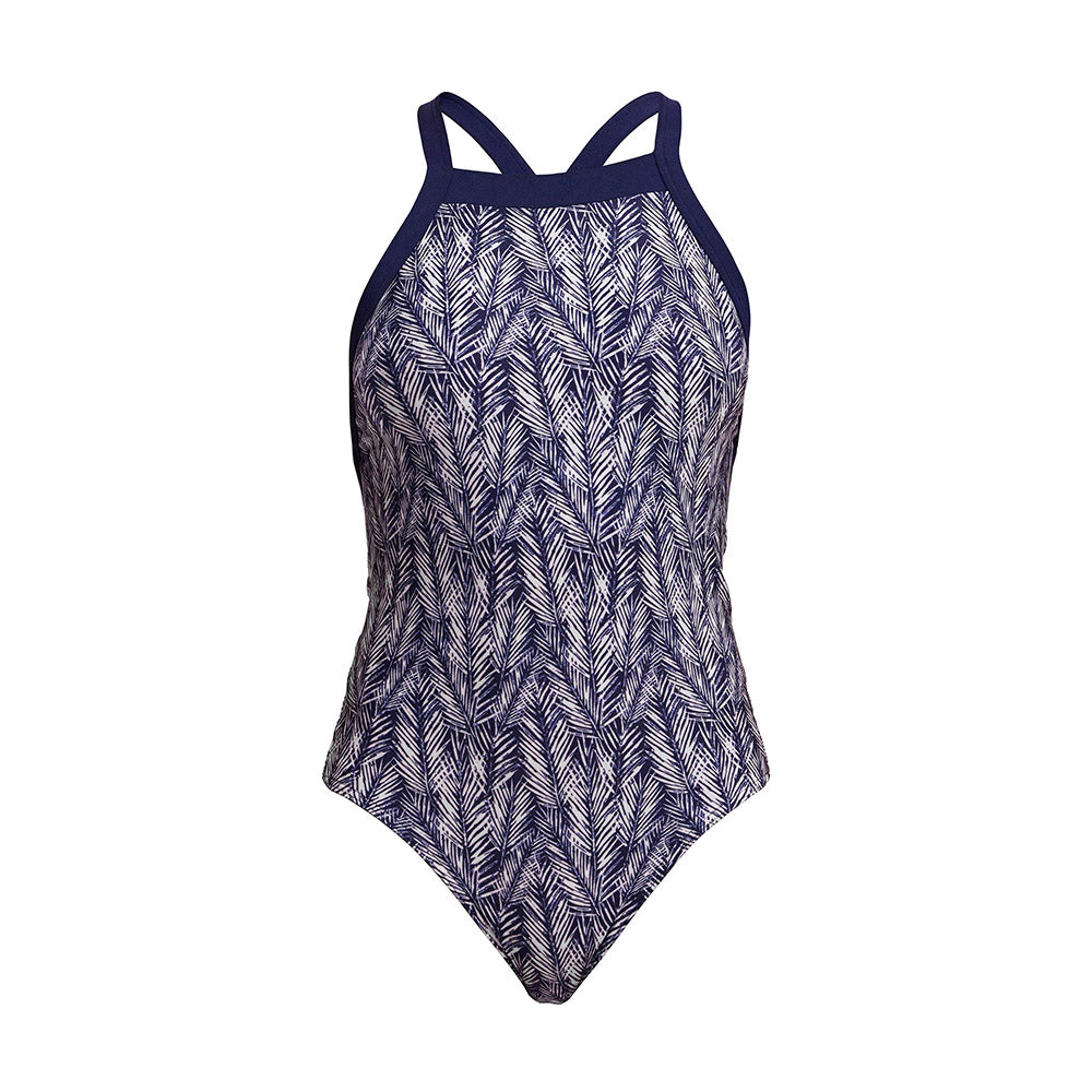  Funkita Pressure Palm Sky Hi Ladies One Piece - Funkita