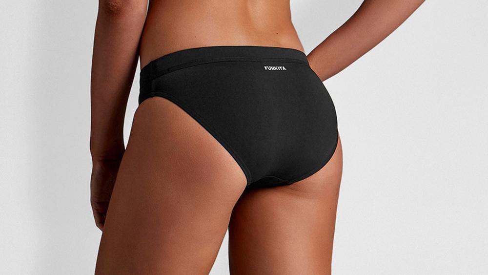  Funkita Still Black Ladies Sports Brief - Funkita