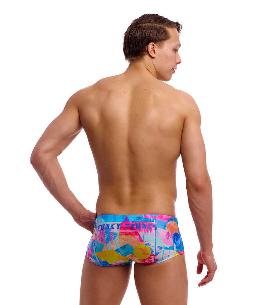  Funky Trunks Pixel Paradise Mens Classic Trunk