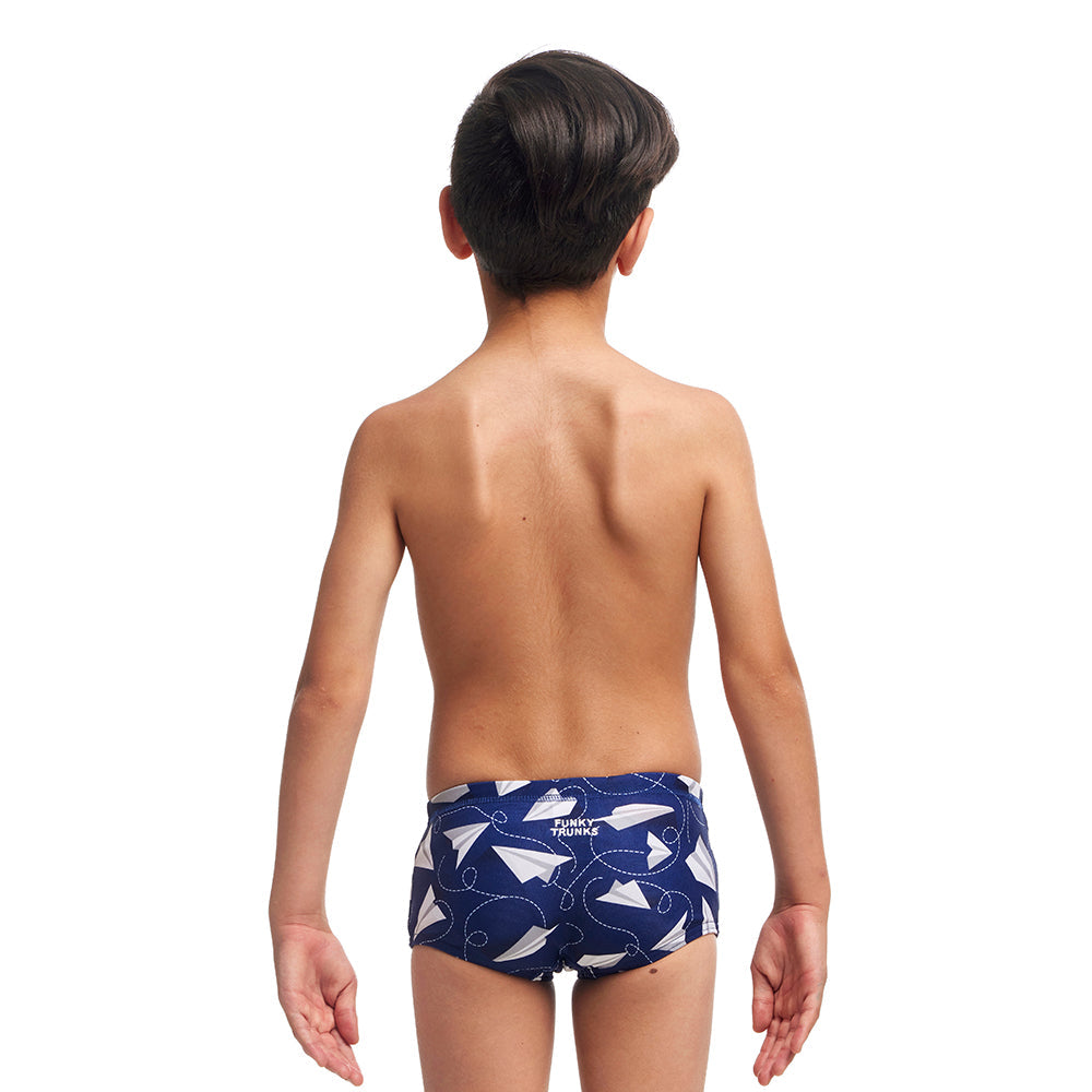 Funky Trunks Paper Plain Toddler Boys Printed Trunks