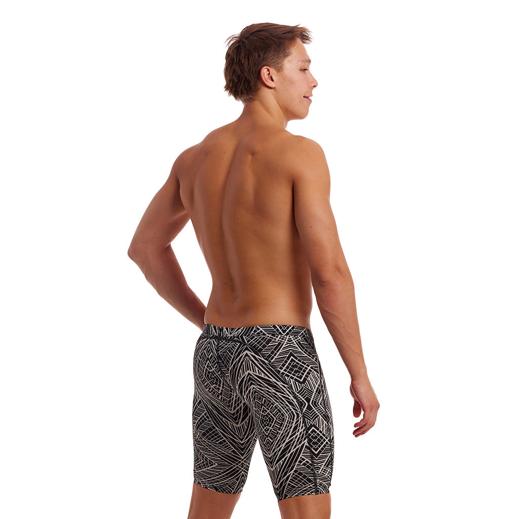  Funky Trunks Space Signal Mens Training Jammers