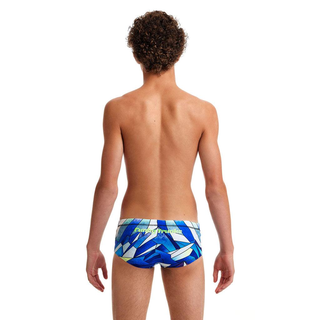  Funky Trunks Boys Sidewinder Trunks Blue Ascent