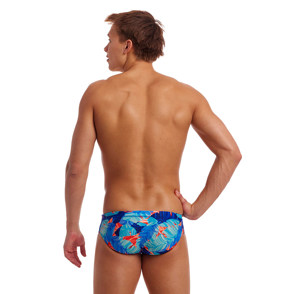  Funky Trunks Lotsa Leaves Mens Seamed Classic Briefs