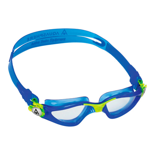  Aqua Sphere Kayenne Jr Swim Goggles Blue/Yellow - Aquasphere