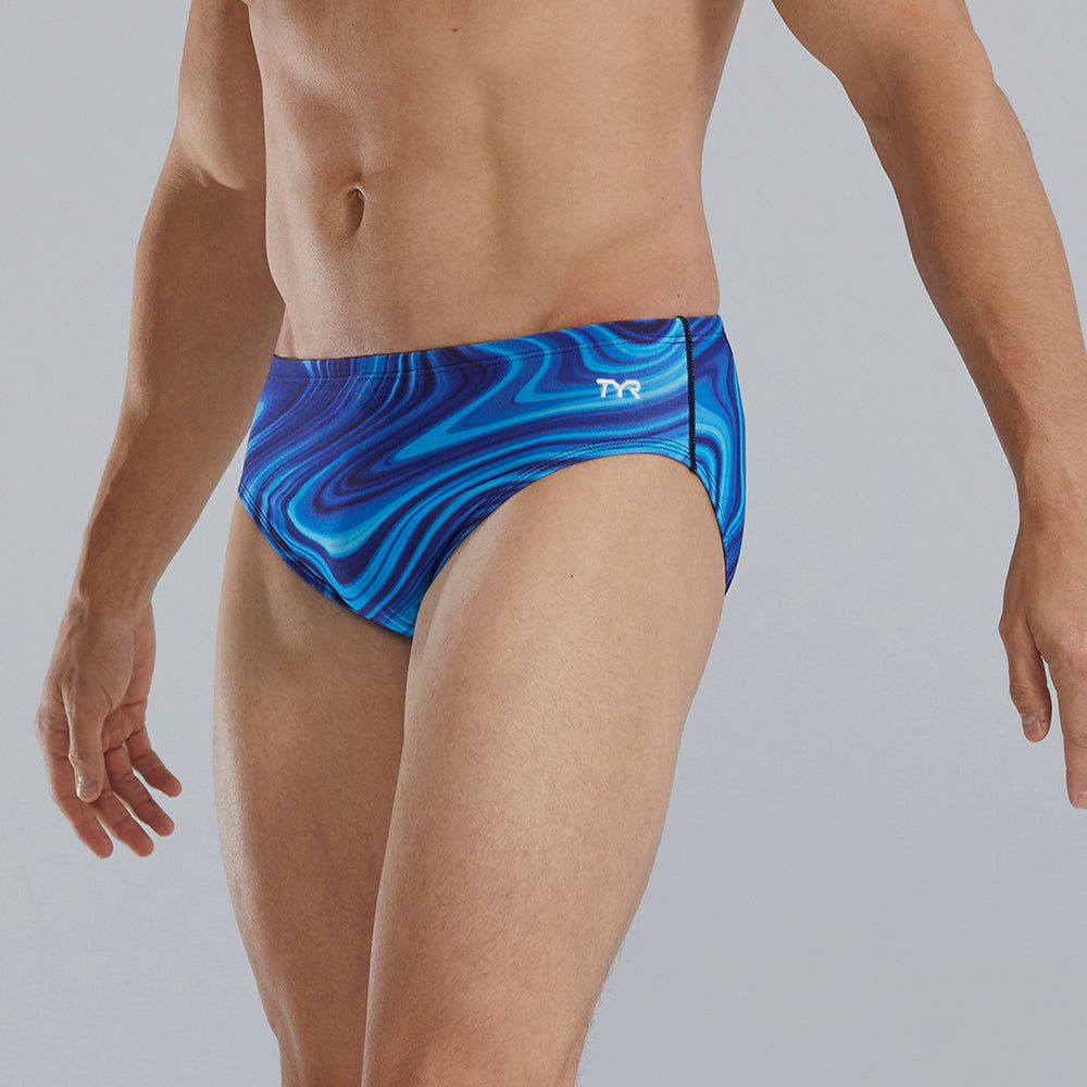  TYR Vitality Blue Durafast Elite® Men's Brief