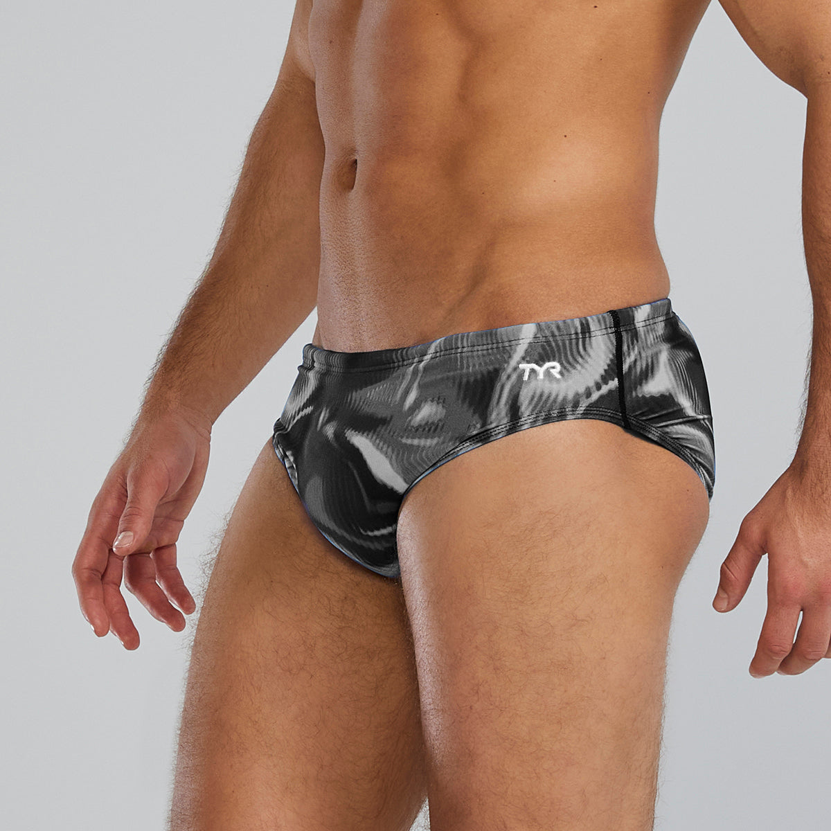  TYR Titanium Wave Durafast Elite® Men's Brief