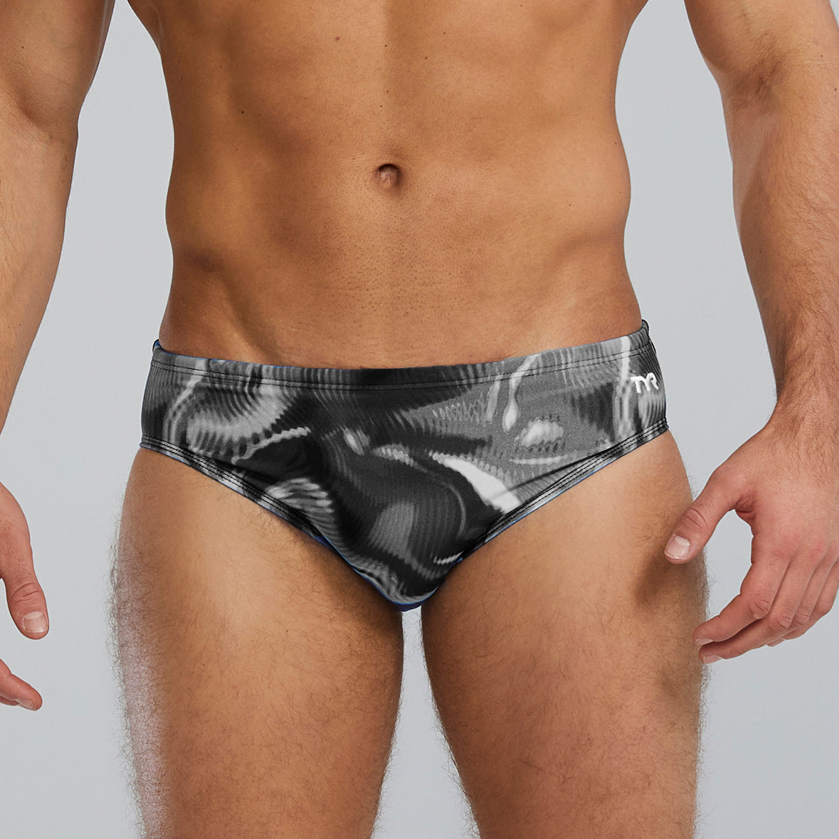  TYR Titanium Wave Durafast Elite® Men's Brief