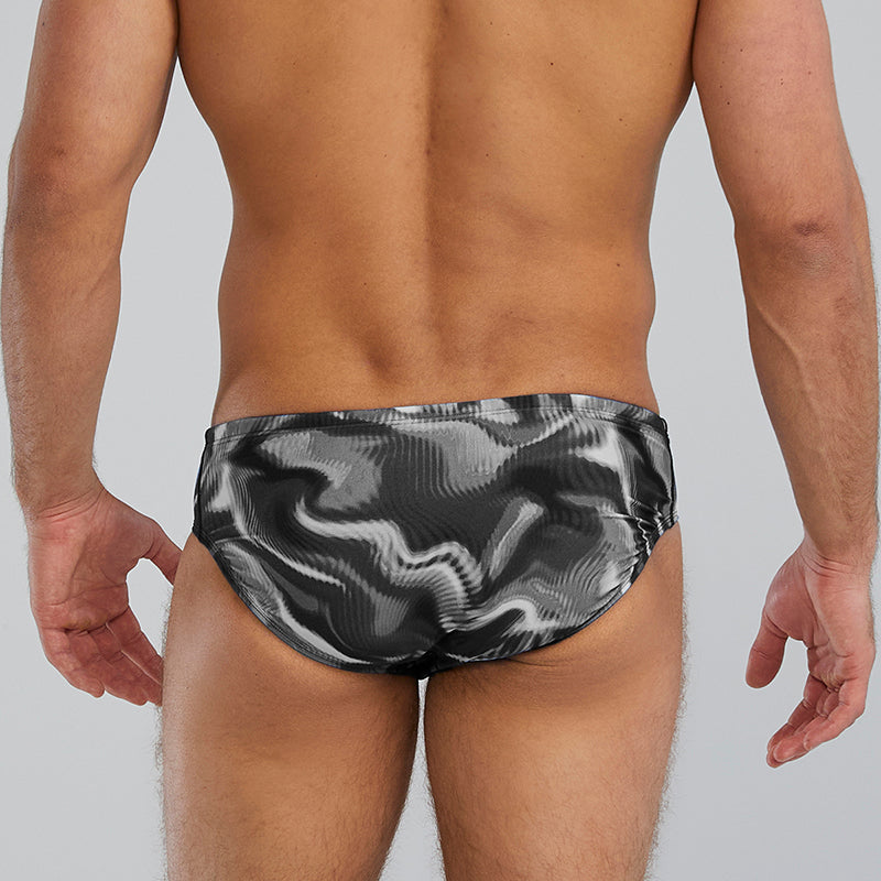  TYR Titanium Wave Durafast Elite® Men's Brief