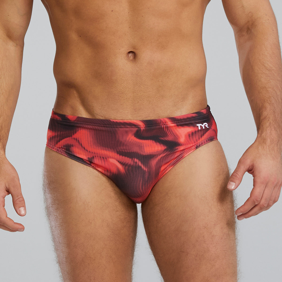  TYR Red Wave Durafast Elite® Men's Brief
