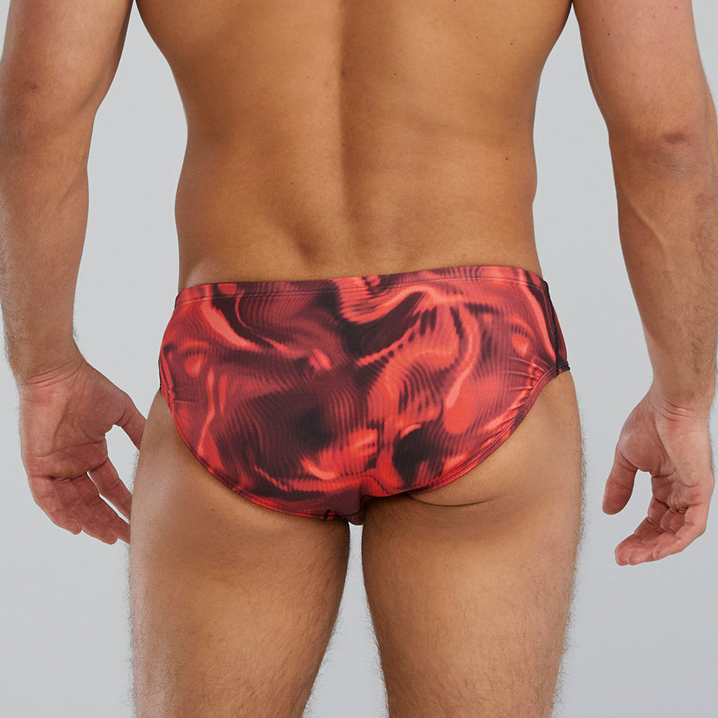  TYR Red Wave Durafast Elite® Men's Brief
