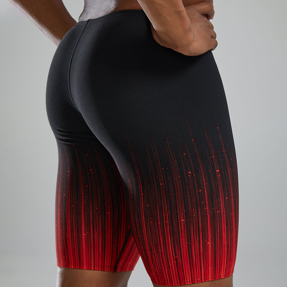  TYR Speedwarp Red Durafast Elite® Jammer Swimsuit