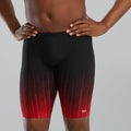 TYR Speedwarp Red Durafast Elite® Jammer Swimsuit