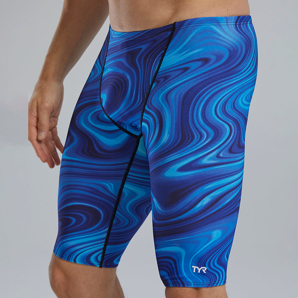 TYR Durafast Elite® Vitality Blue Jammer Swimsuit