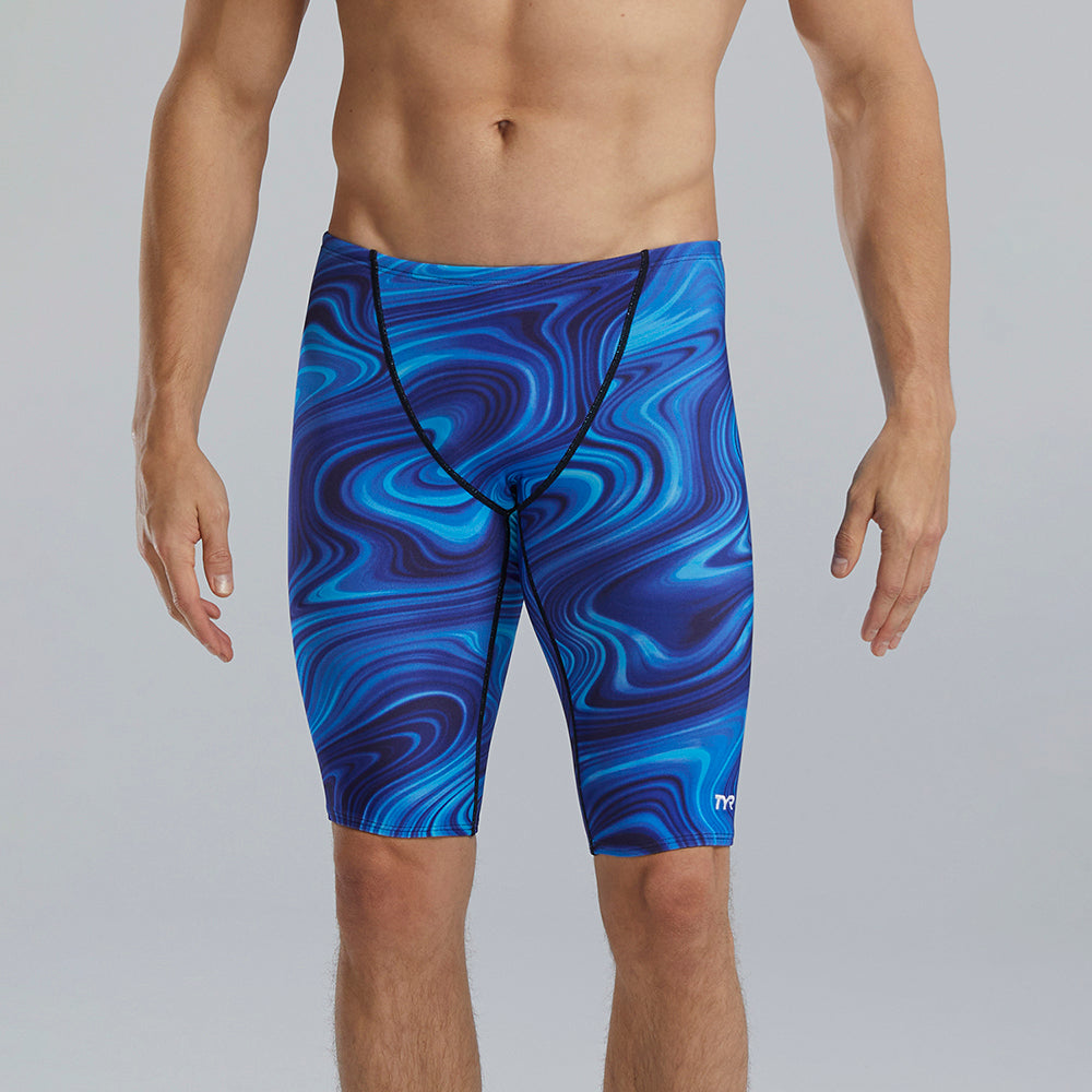 TYR Durafast Elite® Vitality Blue Jammer Swimsuit