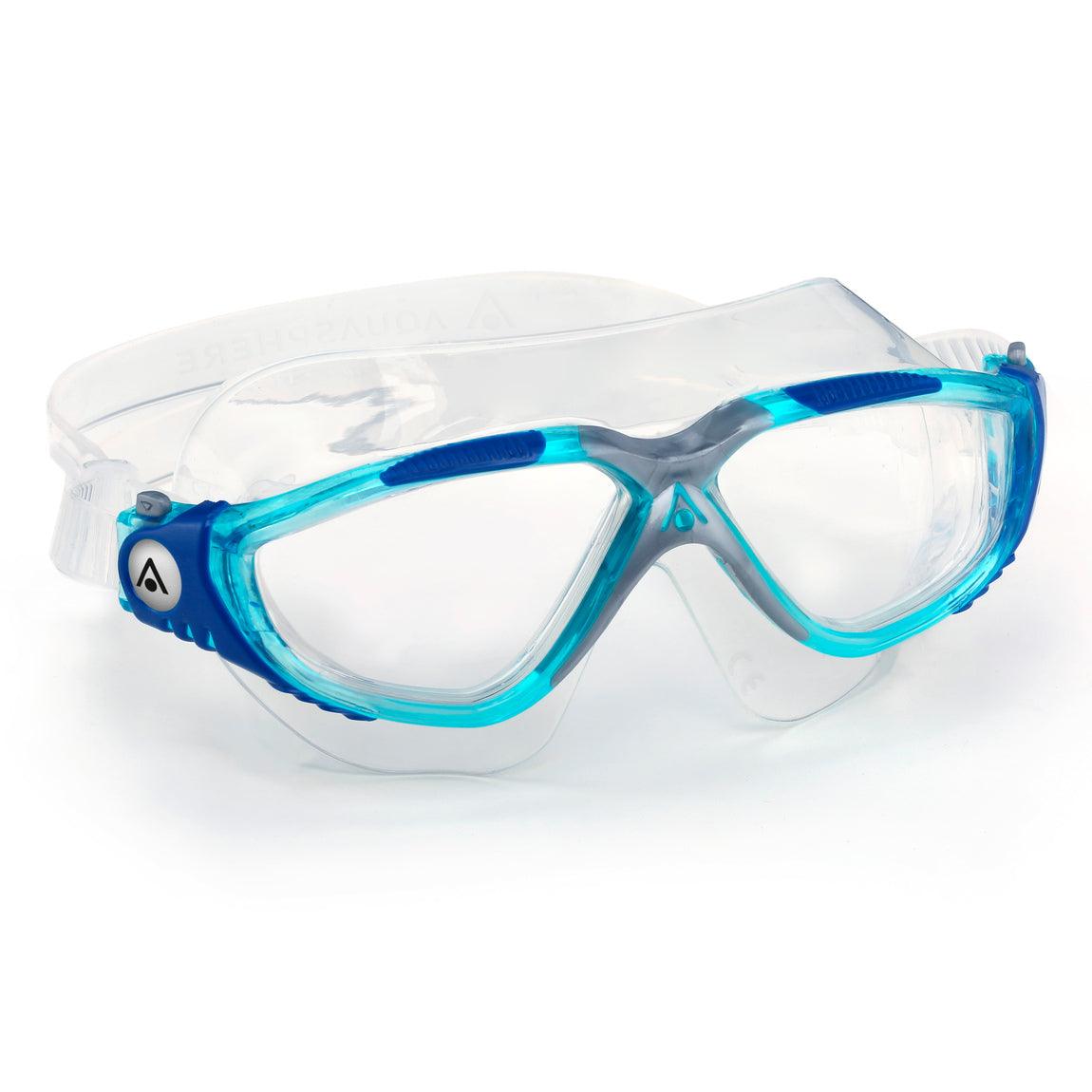  Aqua Sphere Vista Adult Swim Mask - Clear - Aquasphere
