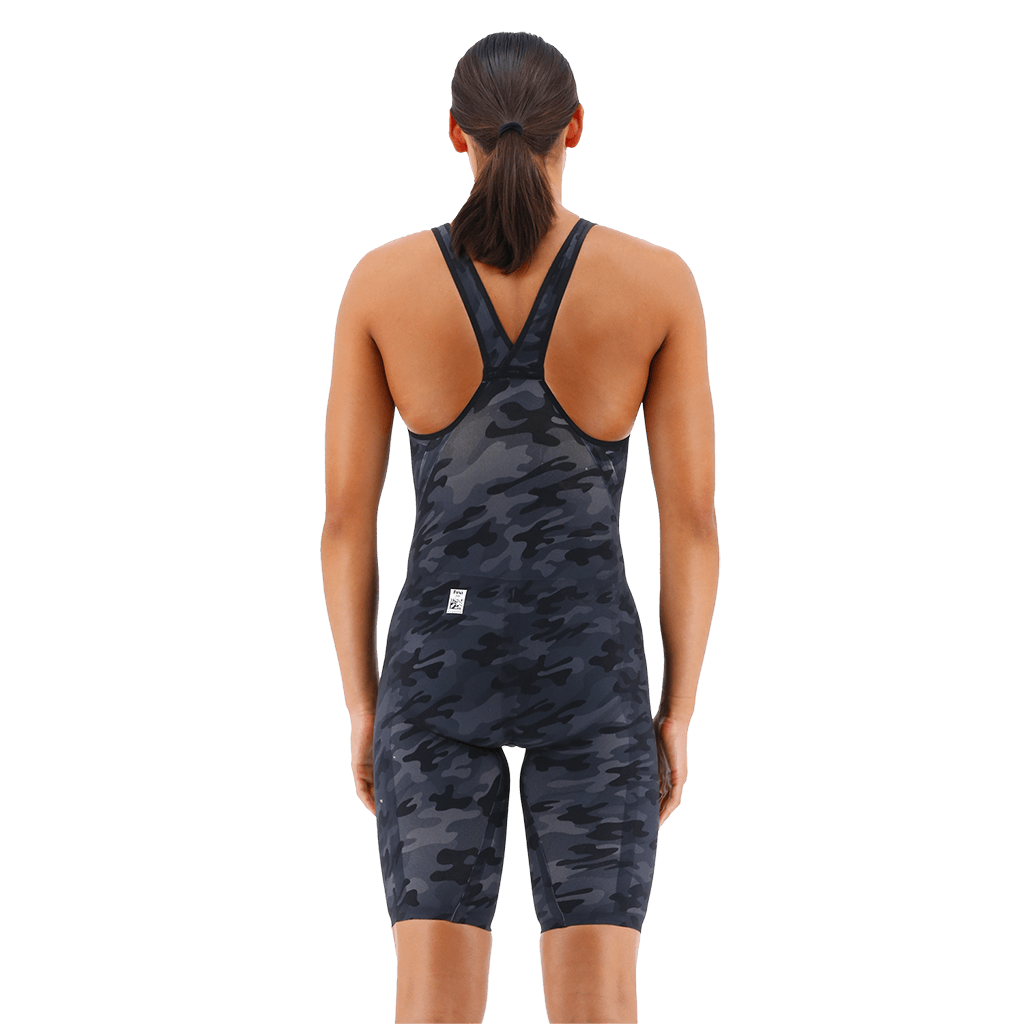  TYR Venzo Camo Black Closed Back Race Suit