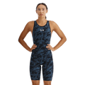  TYR Venzo Camo Deep Teal Closed Back Race Suit