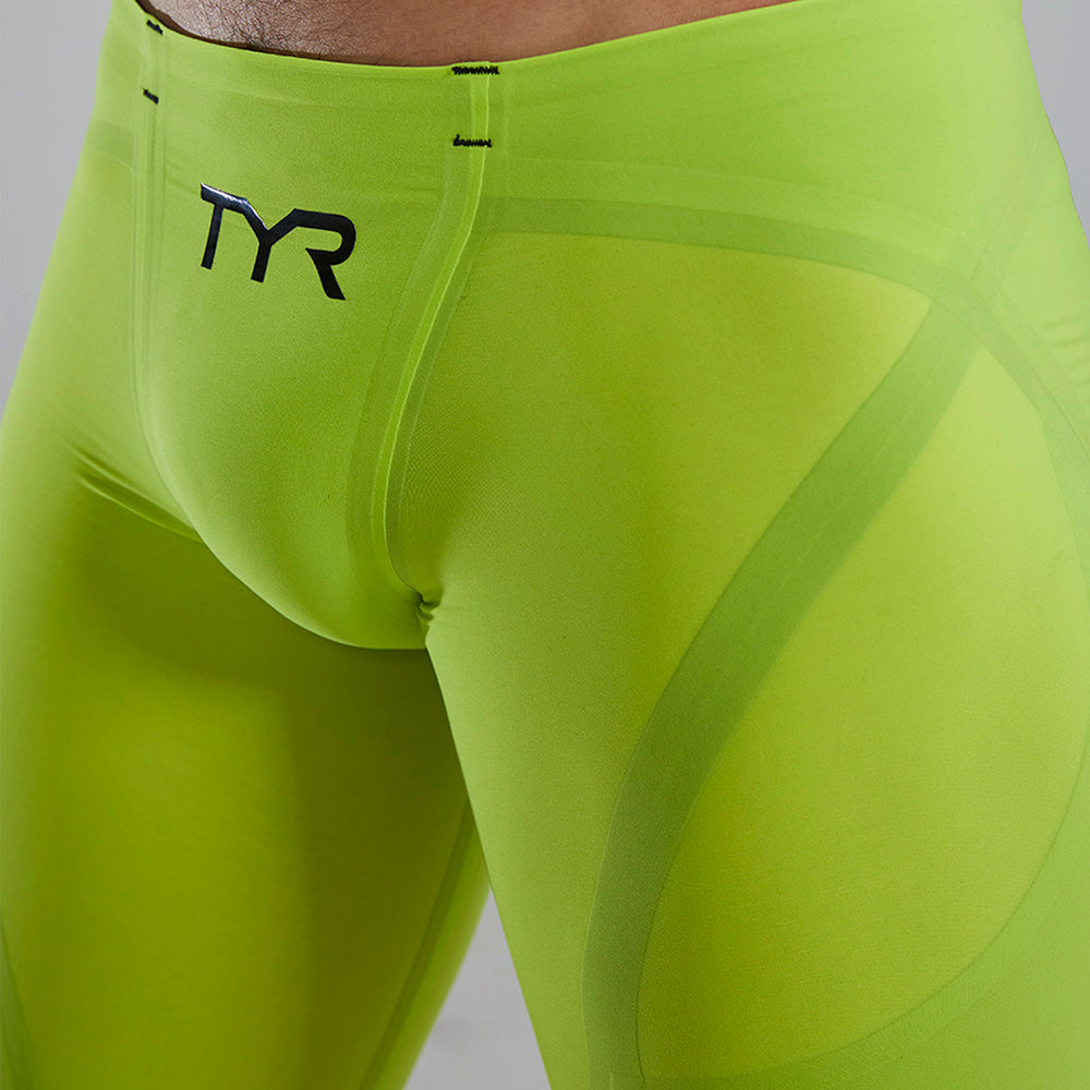  TYR Venzo™ Fluro Lime Low Waist Jammer Swimsuit
