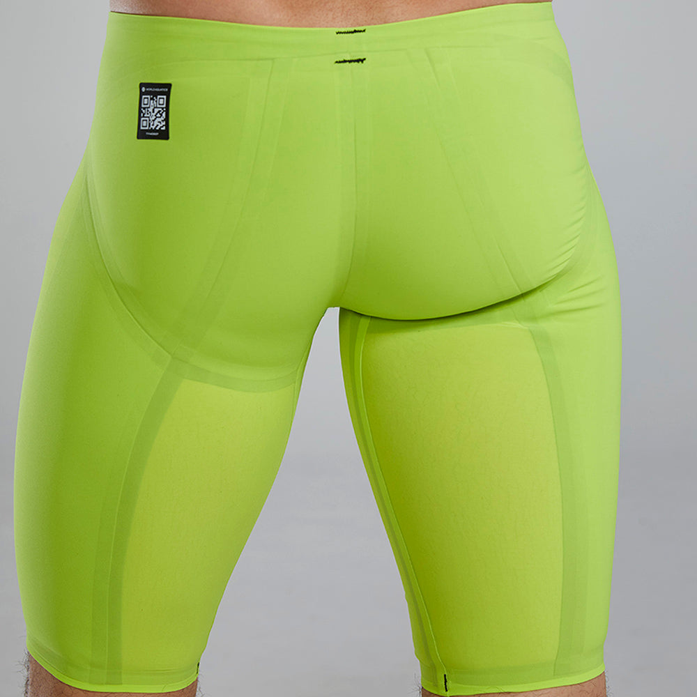  TYR Venzo™ Fluro Lime Low Waist Jammer Swimsuit