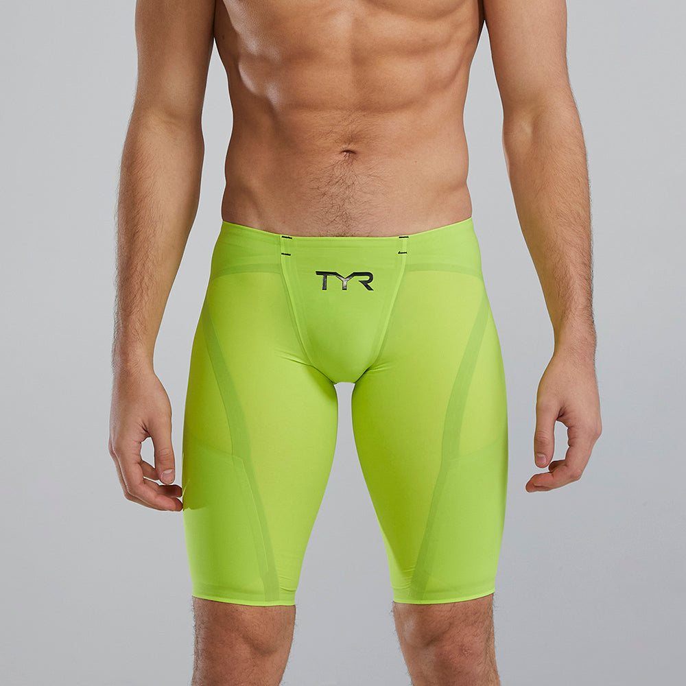  TYR Venzo™ Fluro Lime Low Waist Jammer Swimsuit