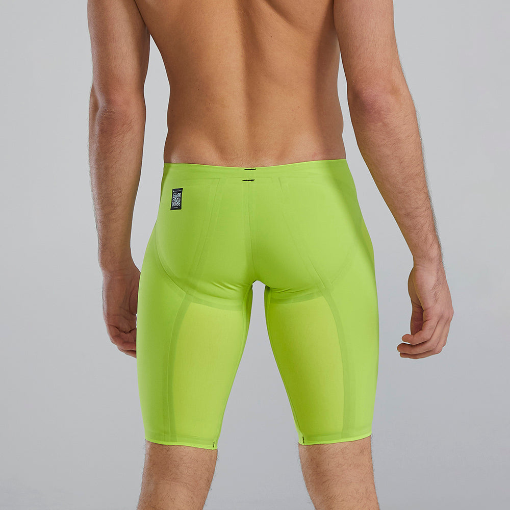  TYR Venzo™ Fluro Lime Low Waist Jammer Swimsuit