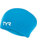  TYR Junior Long Hair Wrinkle Free Swim Cap