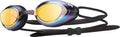  TYR BlackHawk Racing Gold Mirrored Goggle - TYR