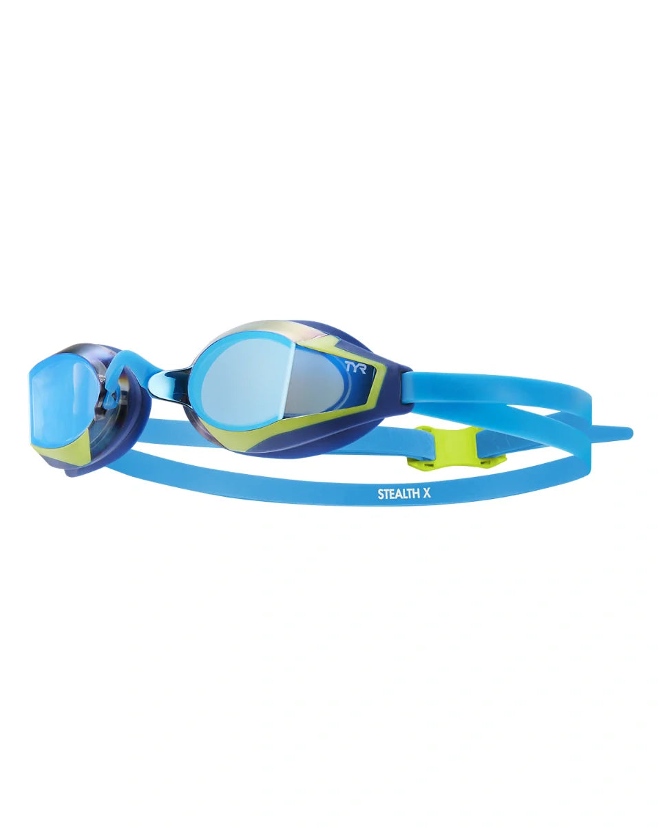  TYR Stealth-X Mirrored Performance Goggles - TYR